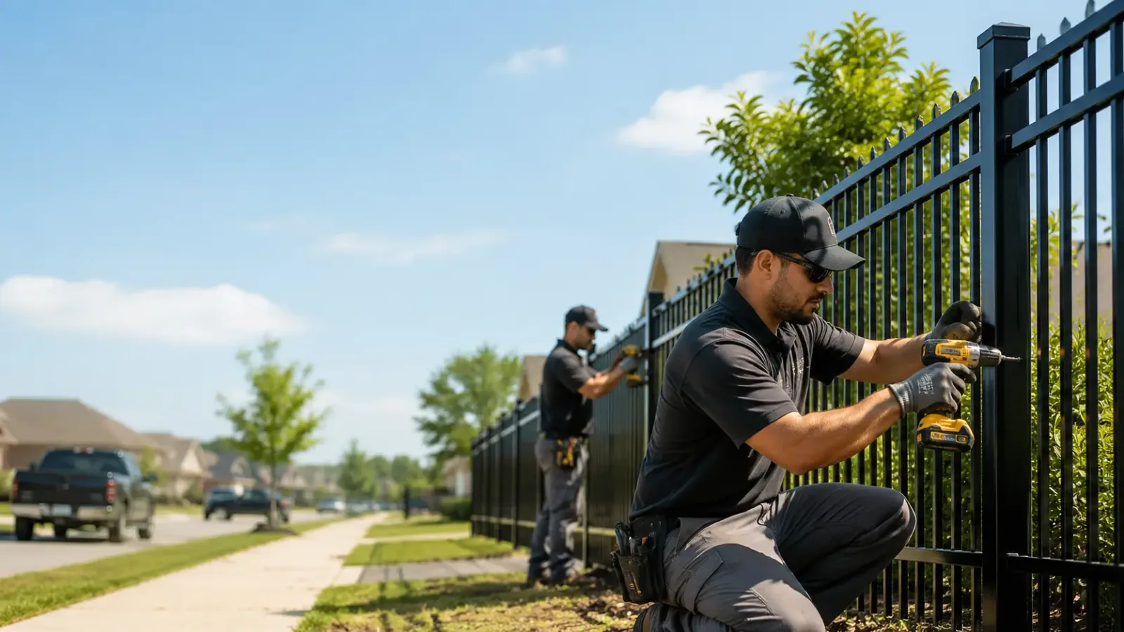 Metal Fence Installation in Mount Gilead, OH